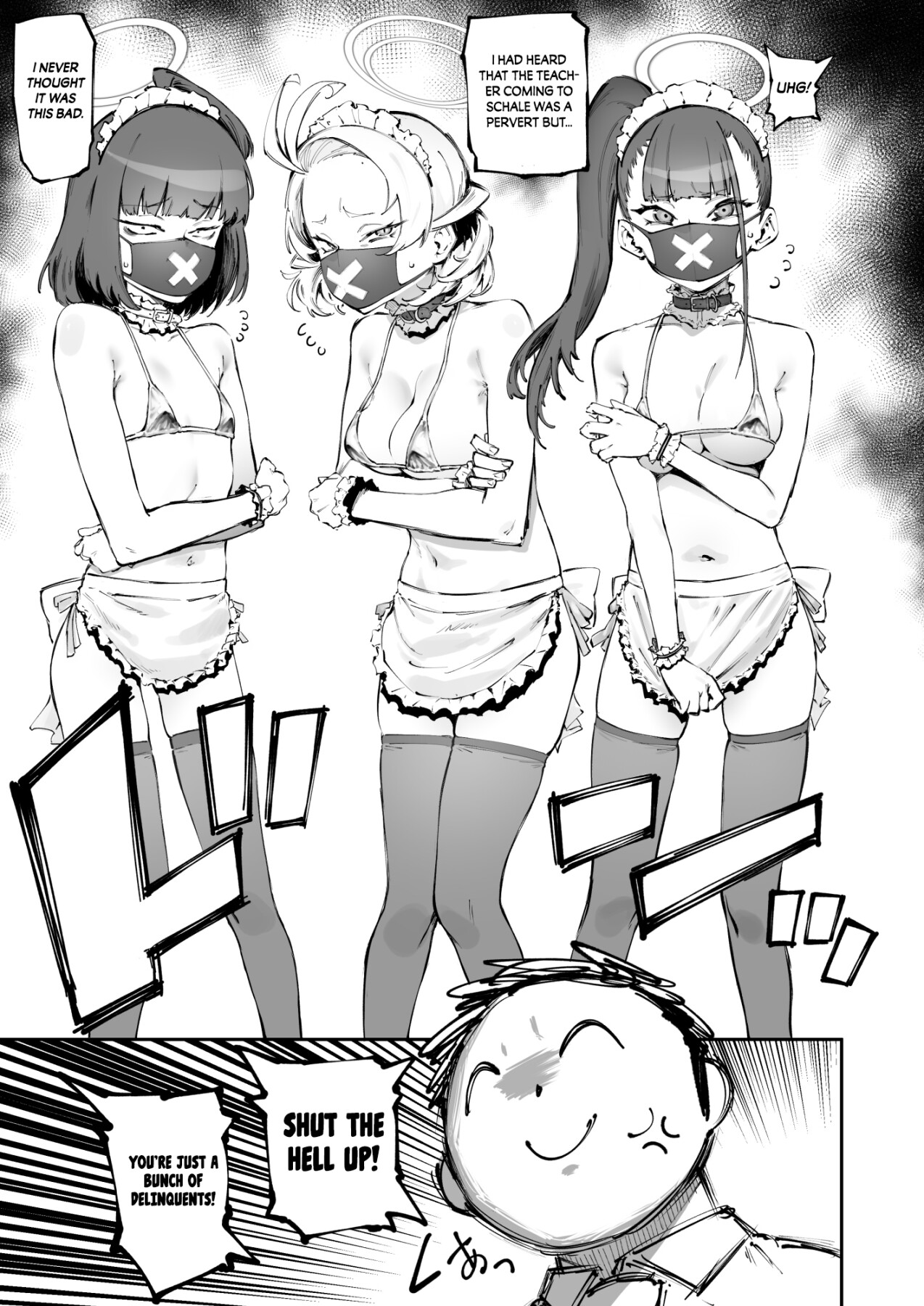 Hentai Manga Comic-Sukeban Service Club-Read-3